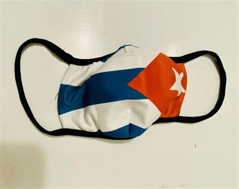 Puerto Rico flag face mask/ Mascarilla de bandera de Puerto Rico - MyLatinStore