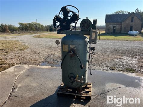 Large Upright Air Compressor BigIron Auctions