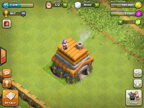 Image - Townhall + wizard tower.jpg - Clash of Clans Wiki