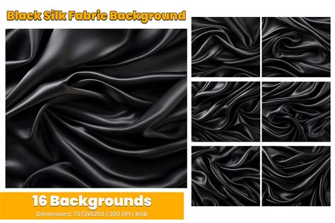 Black Silk Fabric Backgrounds Graphic by mspro996 · Creative Fabrica