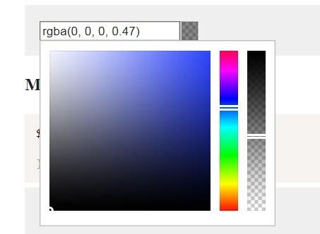 Simple jQuery Based Color and Gradient Picker - asColorPicker | Free jQuery Plugins