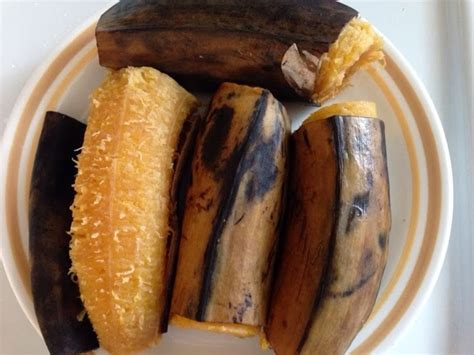 Bechay and Food: Boiled Ripe Plantain Banana