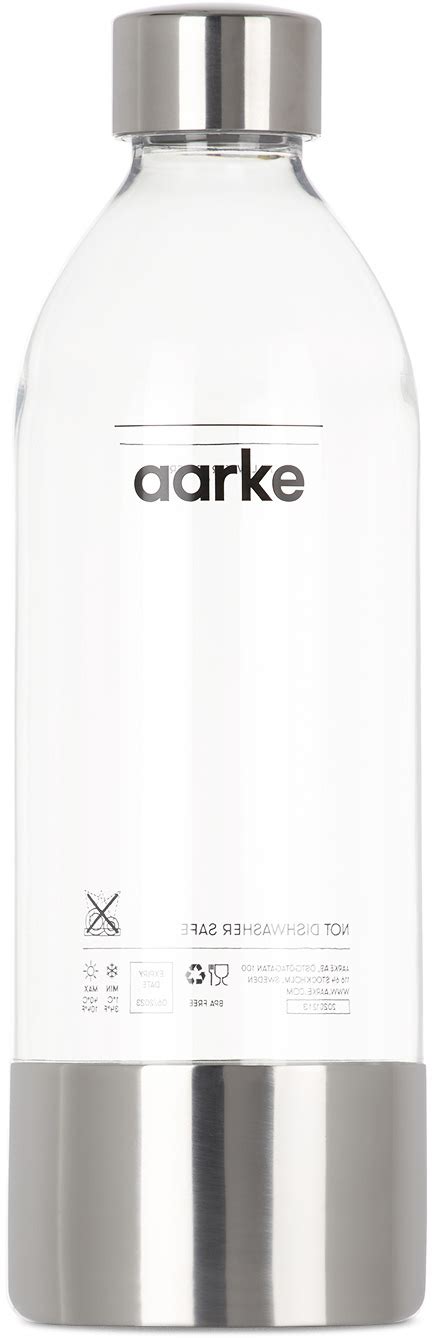 Aarke Carbonator Iii Reusable Pet Water Bottle, 450 ml In Clear | ModeSens