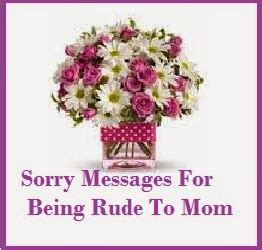 Sorry Messages : Mom