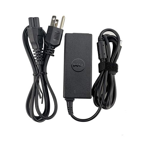 Dell Laptop Charger 45W AC Adapter with Power Cord for Dell Inspiron 13 ...