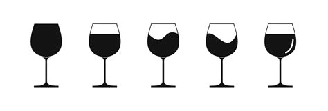 Wine Glass Silhouette Vector Art, Icons, and Graphics for Free Download