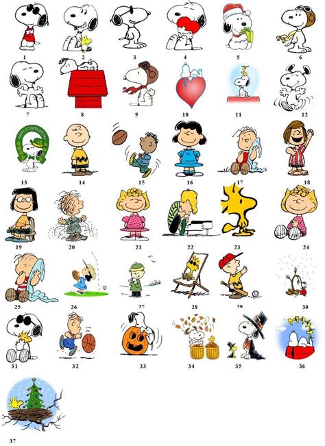 Peanuts Gang (major characters) | Snoopy | Pinterest | Peanuts gang, Snoopy and Charlie brown