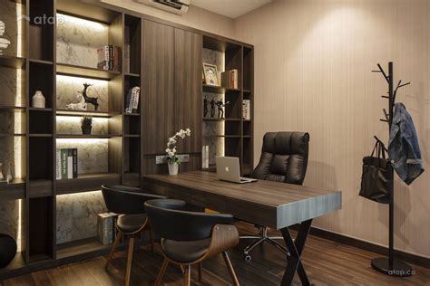 Contemporary Modern Study Room condominium design ideas & photos Malaysia | Atap.co