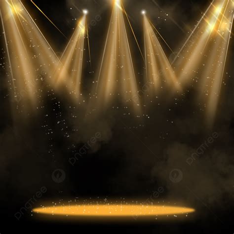 Orange Smoke Spotlight Stage Theater Background, Theatre, Stage ...