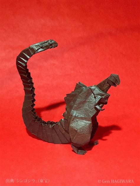 Origami Shin Godzilla by GEN-H on DeviantArt