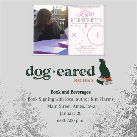 Books & Beverages @ Dog-Eared Books – Life Reconstructed