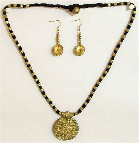 Brass Jewelry Set