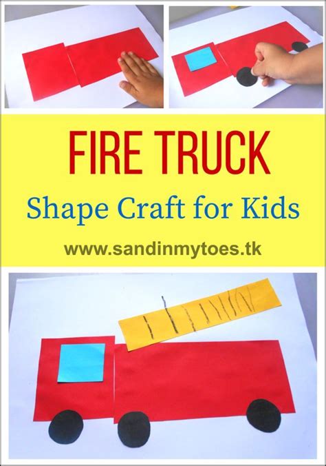 Printable Fire Truck Craft - Printable Word Searches