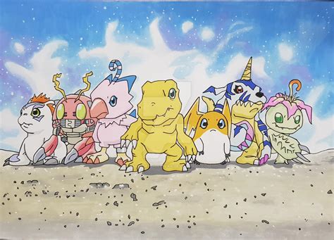 Digimon Rookie Colored Ver. by SaM-bluefunnybear on DeviantArt