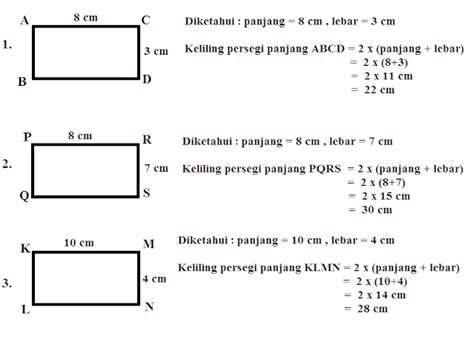 MENGHITUNG KELILING DAN LUAS PERSEGI PANJANG (MATERI KELAS 4 SD MATEMATIKA)