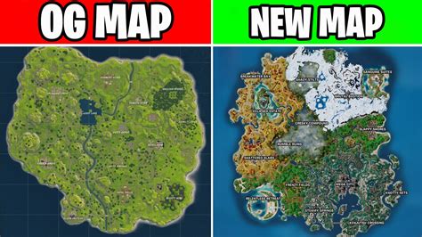 ⭐OG MAP VS NEW MAP 🌟 1535-0499-4556 by pretty_boy - Fortnite Creative ...