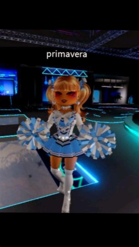 Cheerleader Outfit in Royale High!! 💫💙 Royale High Regal | Cheerleading outfits, Cheerleading ...