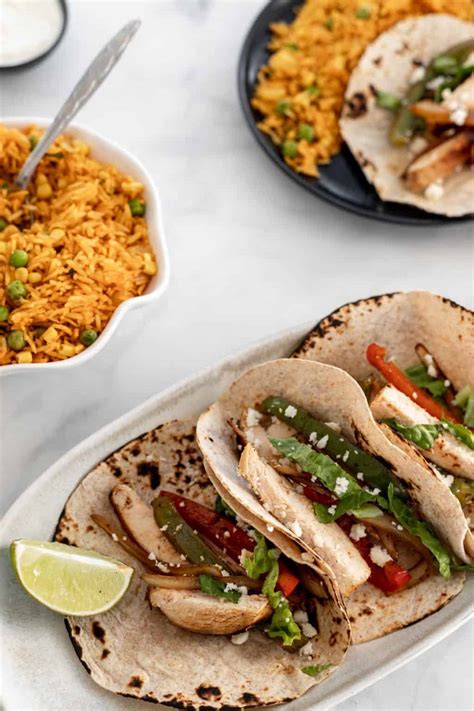 Fajita Tacos with Chili Lime Chicken - Your Home, Made Healthy