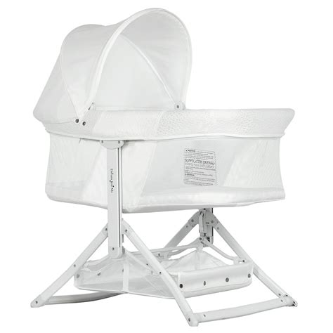 Dream On Me Insta Fold Bassinet, Cradle, Rocking bassinet, Innovative Folding Design, Perfect ...