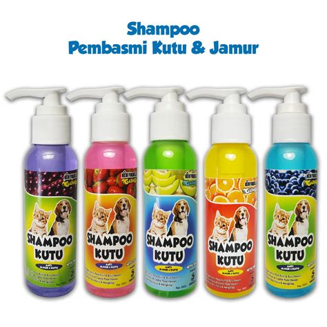 Jual Shampoo Kutu dan Jamur Kucing Anjing / Shampoo Caplak Grooming Anjing & Kucing - 100ml ...