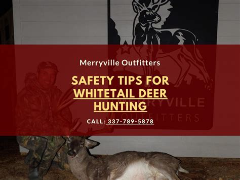 Safety tips for whitetail deer hunting by louisianadeerhunt - Issuu