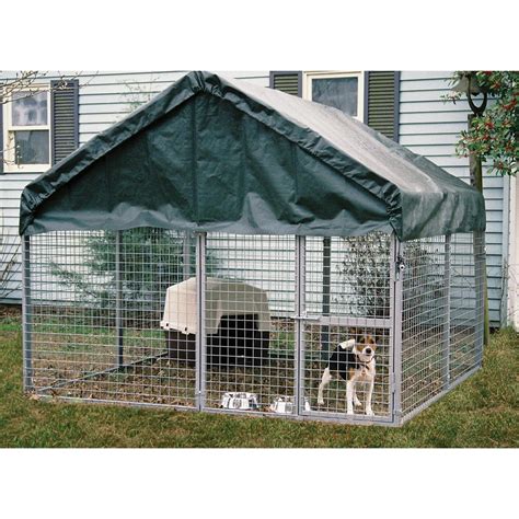 Shelter Logic™ 8x8' Modular Dog Kennel - 142634, Kennels & Beds at Sportsman's Guide