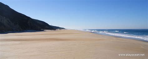 Praia de Vale Pardo Beach in Pataias, Alcobaça (North) • Portugal