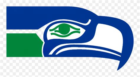 Retro Seattle Seahawks Logo Clipart (#5731119) - PinClipart