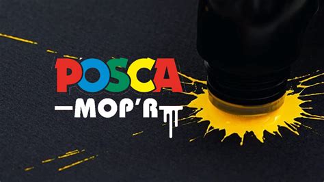 POSCA MOP'R: The Ultimate Graffiti Art Paint Marker for Creative Expression - PoscART