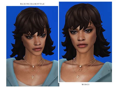 The Sims Resource - Maxine Hairstyle