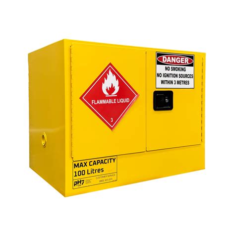 100L Flammable Storage Cabinet - Interlab NZ