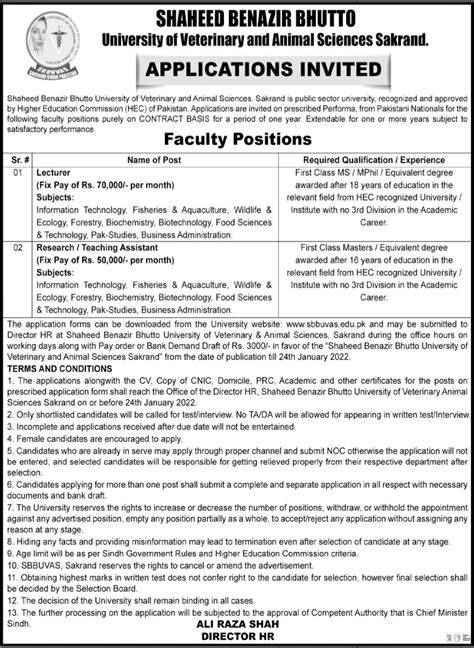 Lecturer Jobs 2022 - Prepistan Jobs