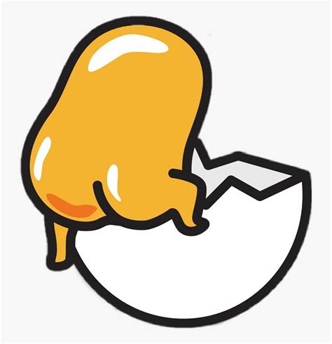 #gudetama #gudetamaegg #funny #cute #egg - Cute Gudetama, HD Png ...