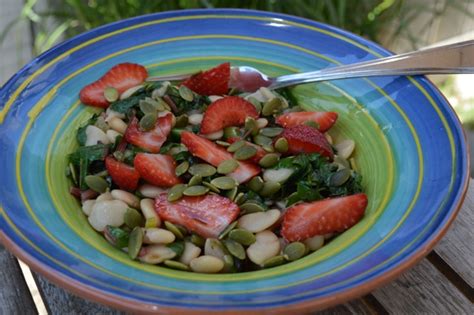 Swiss Chard Salad - Shirley Plant