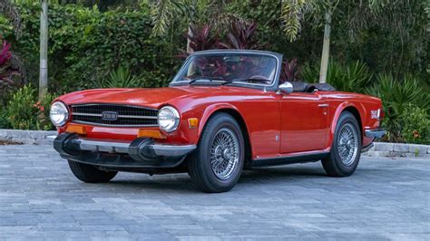 1974 Triumph TR6 Convertible at Kissimmee 2022 as L163 - Mecum Auctions