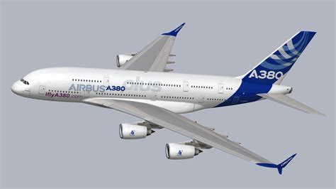 Airbus a380 3D model - TurboSquid 1247187