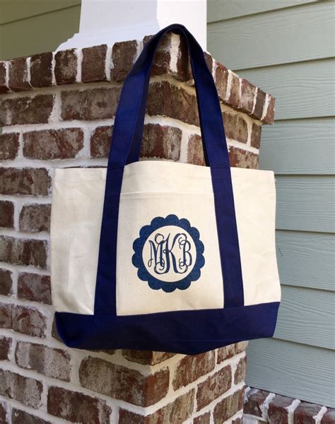 Monogram Tote Handbag | semashow.com