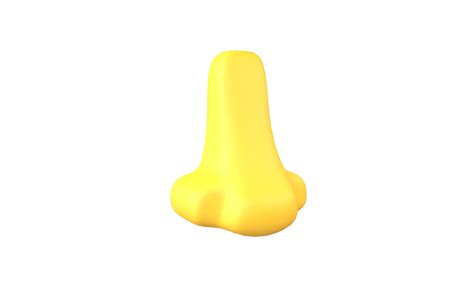 3D model Nose Emoji v1 001 VR / AR / low-poly | CGTrader