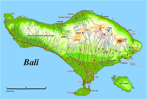 DESNANTANA JOURNEY: BALI MAP