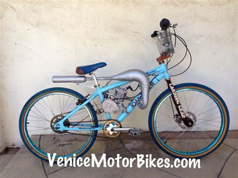 Custom Motorized Bicycles, Sales, Repair, Parts, Bicycle Engine Kits, California, Los Angeles ...