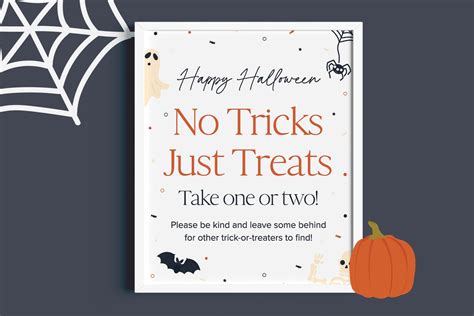 Free Printable Halloween Candy Bowl Sign - Favorite Printables