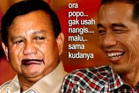 Kumpulan Gambar Lucu atau Meme Prabowo Kalah Pemilu - Rek Blogging