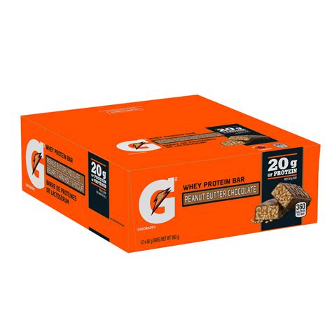 Gatorade Whey Protein Bars: Peanut Butter Chocolate