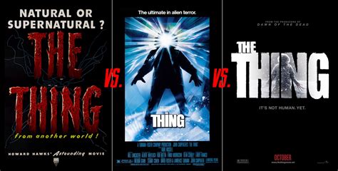 Screen Vistas: MAKE/REMAKE: The Thing From Another Word (1951) vs. The Thing (1982) vs. The ...