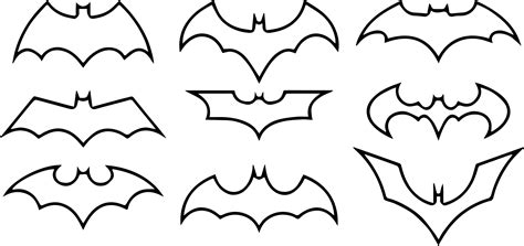 Batman-Symbol-Coloring-Page - Supportive Guru