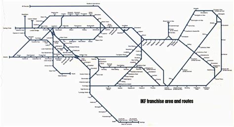 Train Map south East England – secretmuseum