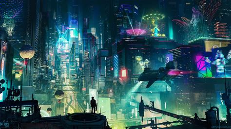 Cyberpunk Computer Wallpapers - Top Free Cyberpunk Computer Backgrounds - WallpaperAccess