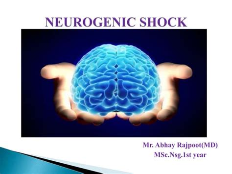 Neurogenic shock