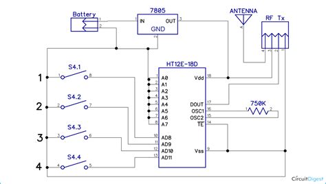 Rf Module Circuit Diagram Datasheet