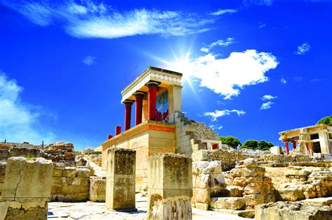 Top Archaeological Sites in Crete private helicopter rentals, charter & sightseeing